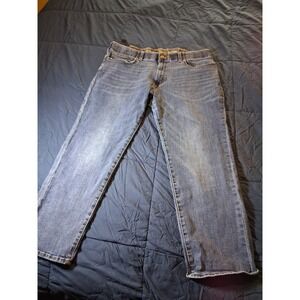 Lee Extreme Motion MVP Jeans Men 36 x 30 Blue Straight Fit Tapered Leg Denim